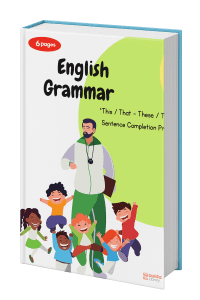 English Grammar Book This / That /These / Those" Sentence Completion Practice